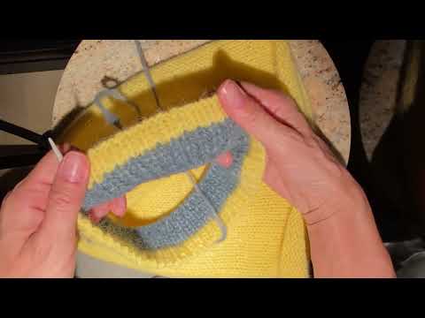 Видео: Шапки спицами пряжа drops air