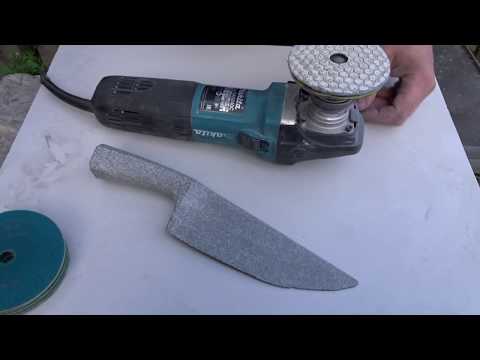 Видео: 🔪КАМЕННЫЙ НОЖ как сделать нож из гранита