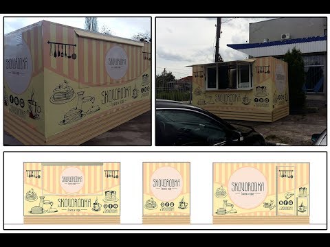 Видео: Как работает блинная на колёсах "скрытая сьёмка".