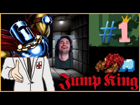 Видео: Юзя играет в Jump King (день 1)
