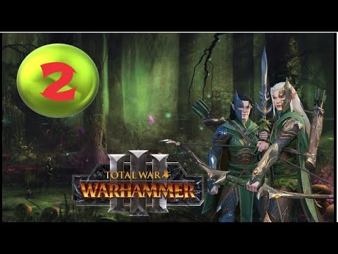 Видео: (SFO: Grimhammer III ) Total War: Warhammer 3. # 2. Сестры Сумерек. Сложность Легенда.