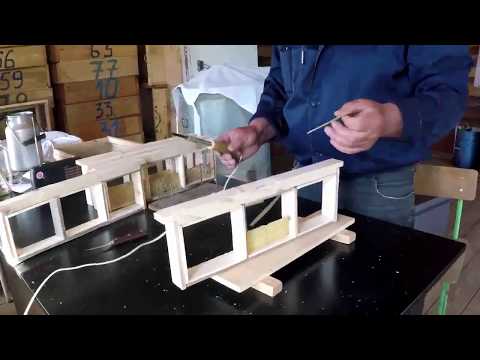 Видео: НАВАЩИВАНИЕ РАМОК/ИННОВАЦИОННАЯ РАМКА