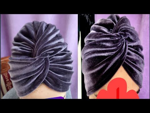 Видео: Turban / Тюурбан, bichilishi va  tikilishi