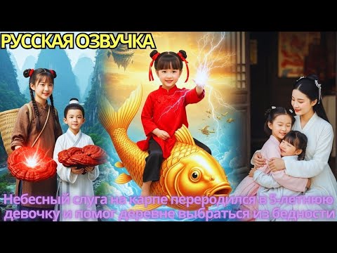 Видео: Небесный слуга на карпе переродился в 5-летнюю девочку и помог деревне выбраться из бедности