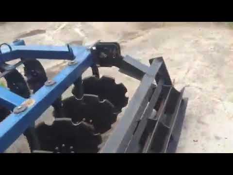 Видео: Как настроить навесную дисковую борону?