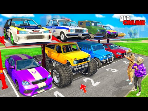 Видео: ЧТО ЗА РУССКАЯ ТАЧКА МНЕ ДОСТАНЕТСЯ? БИТВА РАНДОМА В GTA 5 ONLINE