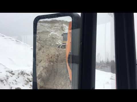 Видео: Работа на кусту отсыпка (Работа на Севере)SHACMAN F2000