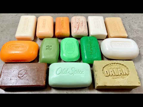 Видео: CUTTING DRY SOAP ASMR 💚 Satisfying video 💛 АСМР мыло #soapcrunching