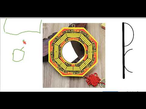 Видео: Фен Шуй - магическое зеркало Багуа. Практическое применение.