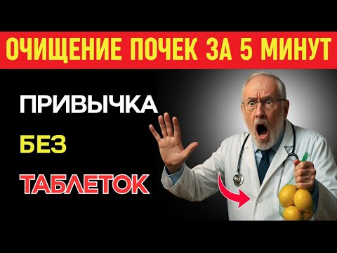 Видео: Простая утренняя привычка, которая очищает почки за 5 минут — без таблеток и боли !