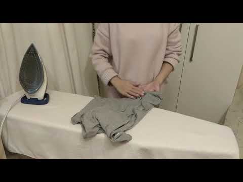 Видео: КАК ГЛАДИТЬ ФУТБОЛКУ С ПРИНТОМ / ГЛАЖКА / ironing clothes