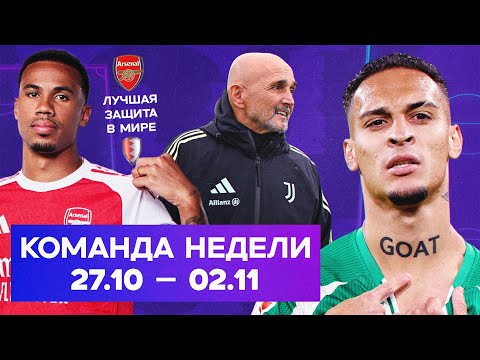 Видео: Непробиваемый «Арсенал», прайм Антони, Спаллетти в «Ювентусе» | Команда недели #238