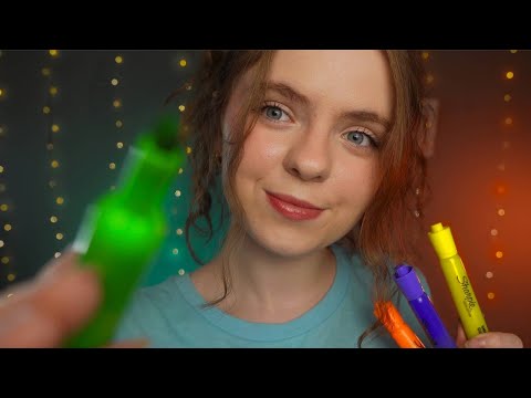 Видео: ASMR Рисование и раскрашивание на вашем лице Dot, dot, line ✍️ Layered sounds