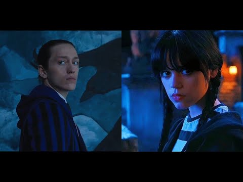 Видео: Уэнсдей & Ксавьер & Тайлер // Где ты, я бегу за тобою