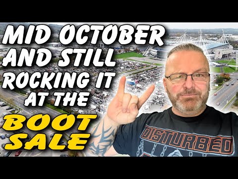 Видео: Середина октября, а распродажи на бутсе всё ещё оживленные