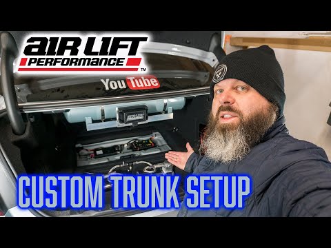 Видео: Установка Airlift Performance 3H, часть 4 | Самостоятельная установка багажника
