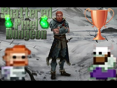 Видео: Shattered Pixel Dungeon; город дворфов; берсерк; 18-19 этажи; с испытанием