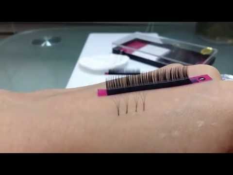 Видео: Делаем 3d пучки для объемного наращивания.