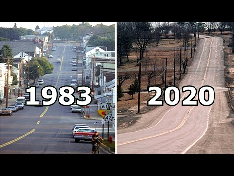 Видео: Этот город горит уже 58 лет и его не могут потушить. Подземный пожар в Сентрейлии.