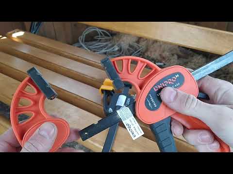 Видео: Обзор. Быстрозажимная струбцина. Tolsen, YATO, Dnipro-M.