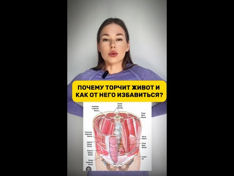 Видео: Как убрать торчащий живот. Почему торчит живот, даже без лишнего веса.