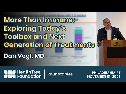 Видео: Инновации в терапии миеломы: перспективы ADC, CELMoD, ингибиторов BCL2 и SINE | Дэн Фогль, доктор...