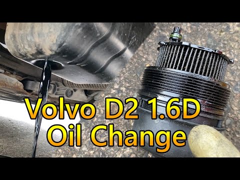 Видео: Замена масла в дизельном двигателе Volvo C30 D2 1.6 D4162T