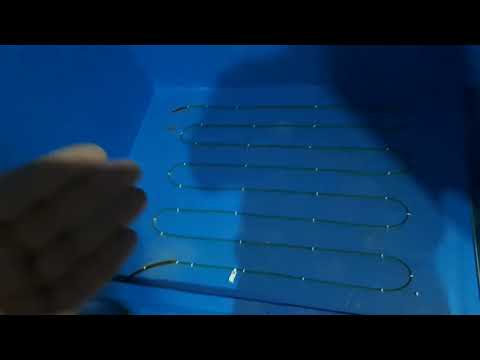 Видео: Электрический теплый пол в душ. Особенности при монтаже, а также вопросы гарантии.