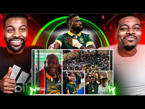 Видео: Видео празднования победы южноафриканцев на чемпионате мира по регби 2023 года (РЕАКЦИЯ) 🇿🇦