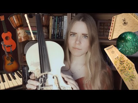 Видео: АСМР | ASMR Мои музыкальные инструменты | Тихий голос | Тэппинг