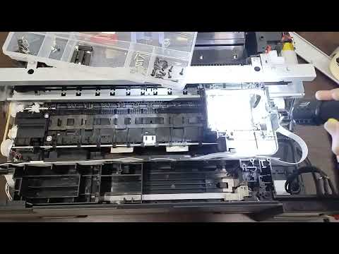 Видео: Переделка Epson L18050 для DTF печати. DTF принтер за 2 часа и бесплатно. Час второй. ПГ.