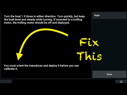 Видео: Garmin Livescope: это может помочь вам в калибровке?!?!?