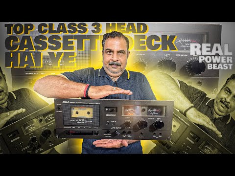 Видео: Обзор Akai GXC-725D | Протестировано 3-головочное стекло и X'Tal Ferrite Legend 🎛️🎶