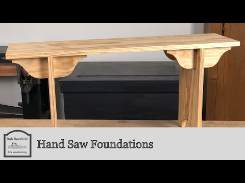 Видео: Как заточить ручную поперечную пилу — Основы ручной пилы