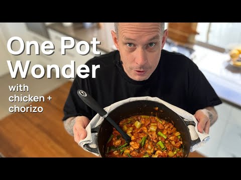 Видео: One Pot Wonder с курицей и чоризо | Мое любимое зимнее блюдо, которое готовится очень просто!