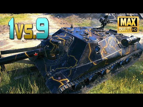 Видео: Объект 704: Один против 9 - World of Tanks