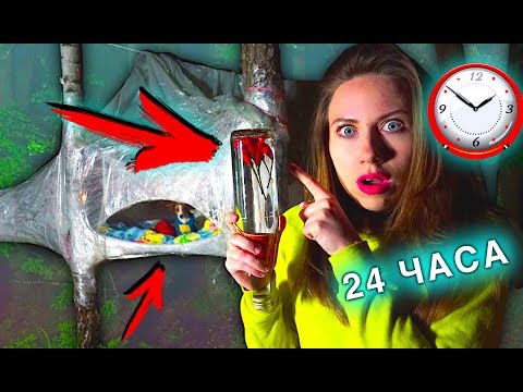 Видео: НОЧЬ В доме из Пленки КРАСНАЯ ВОДА ЧТО ТО СЛУЧИЛОСЬ На ДЕРЕВЕ | Elli Di