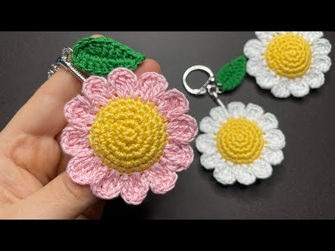 Видео: Crochet daisy 🌼| Квітка гачком | ромашка гачком | цветок крючком | crochet flowers | ромашка крючком