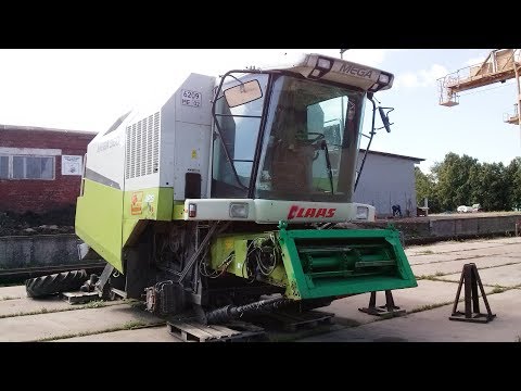 Видео: МЕГА комбайн - CLAAS Mega 360 - Настоящее немецкое качество!