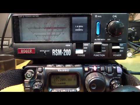 Видео: Yaesu FT-817 раскрытие на передачу (Full TX on FT-817)