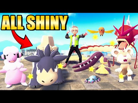 Видео: Я охотился на Шайни 24 часа в Pokemon Legends ZA!