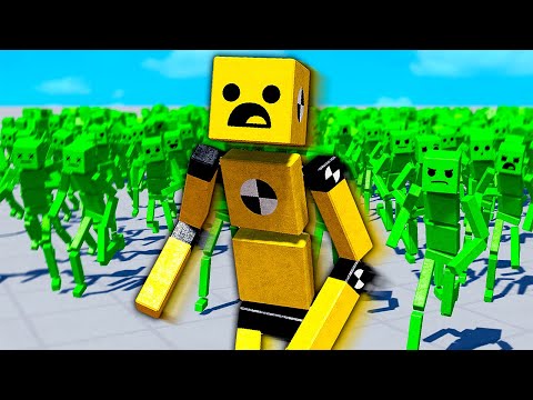 Видео: Армия зомби-рэгдоллов не останавливается — Веселье с рэгдоллами: Игра 2.0 (Забавные моменты)