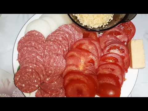 Видео: Пицца из кукурузной муки (без глютен) 🍕