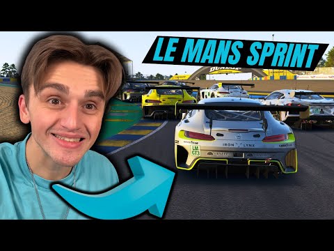 Видео: Я впервые попробовал погонять по Ле-Ману на GT3.. 😯😥