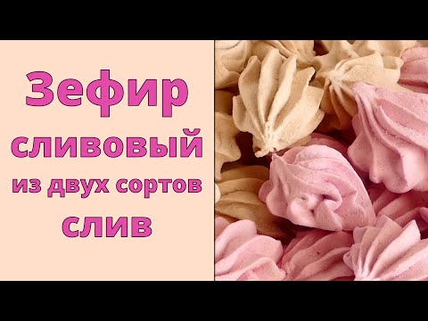 Видео: ЗЕФИР СЛИВОВЫЙ из двух сортов слив 😋 ПРОБУЕМ и СРАВНИВАЕМ 🌸 ЗЕФИР по ЗАВАРНОЙ технологии