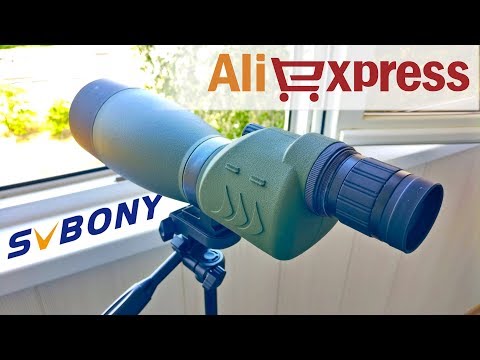 Видео: 🔭 МОЩНАЯ ЗРИТЕЛЬНАЯ ТРУБА SVBONY 25-75x70mm SV17 из Китая с Алиэкспресс