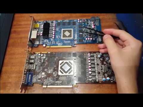 Видео: Увеличение объема памяти на видеокарте. Часть 1 - Реболл чипов памяти.