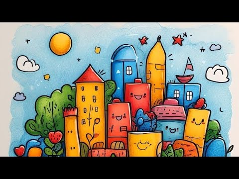 Видео: Рисунок в мультик с помощью нейросети #video #нейросеть #рисунок #длядетей  