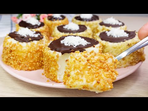 Видео: БЕЗ выпечки! БЕЗ Желатина и Яиц! Очень нежный и вкусный десерт! # 135