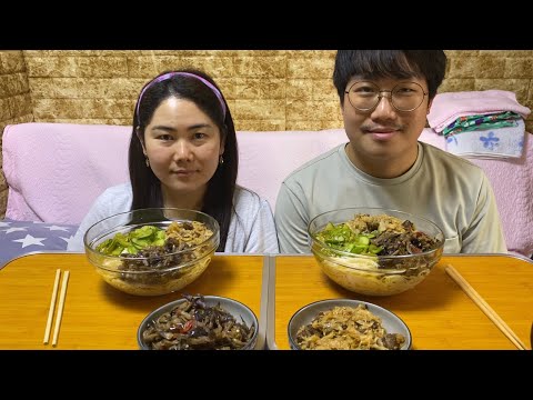 Видео: Mukbang/Кукси/러시아고기국수/Guksu/